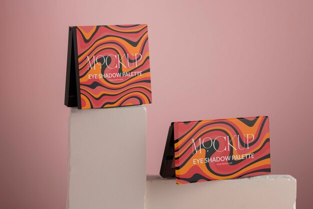 Eye shadow in studio mockup