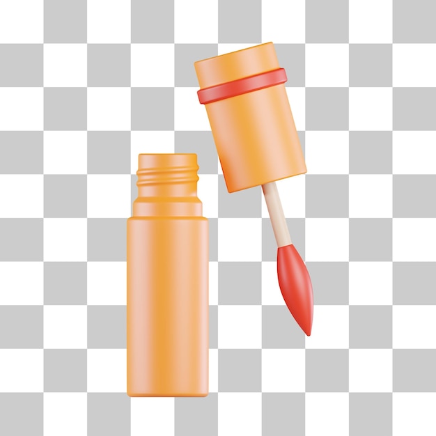 PSD eyeliner 3d pictogram