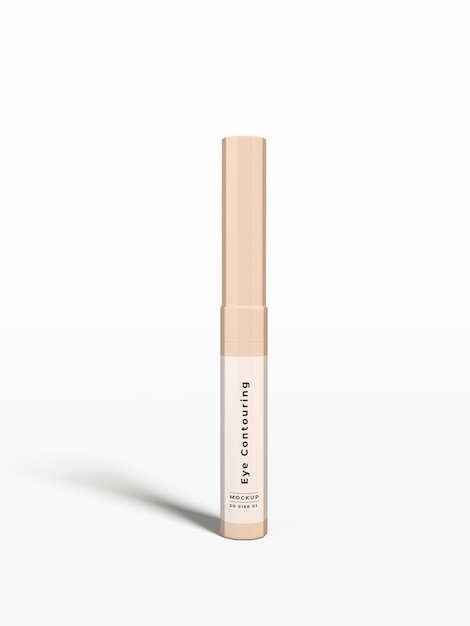 Eyeliner Contouring Pencil Packaging Mockup