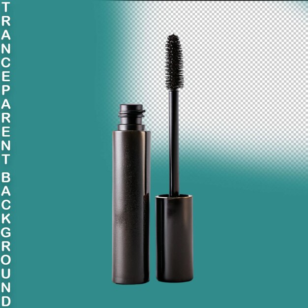 PSD tubo di mascara per eyeliner su sfondo trasparente