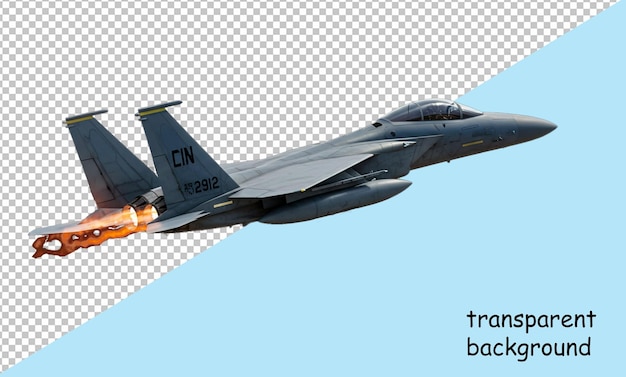 F-15 Eagle Fighter Jet in Flight