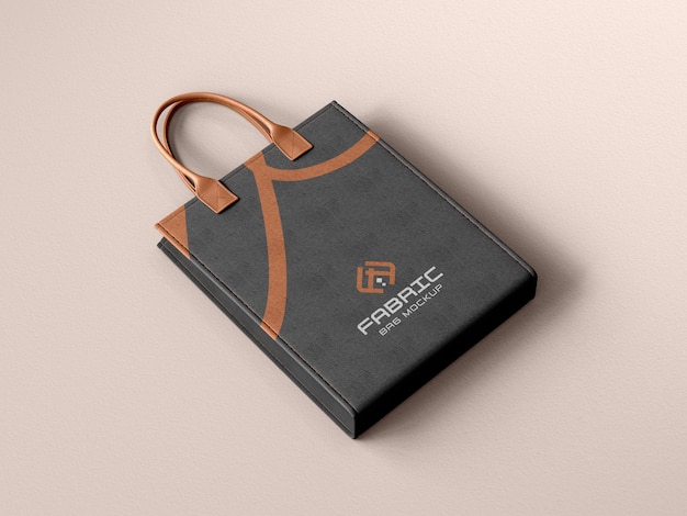 Fabric Tote Bag Branding Mockup