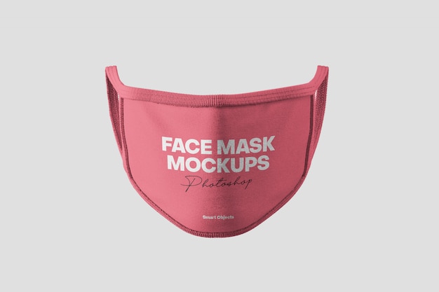 Mockup maschera viso