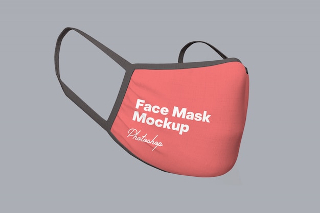 Face mask mockup