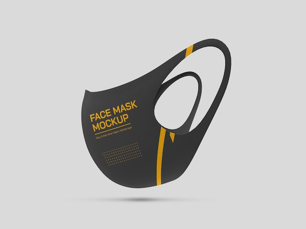 Face mask mockup