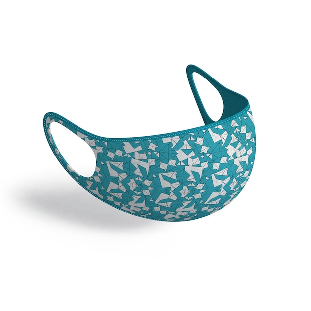 face mask mockup