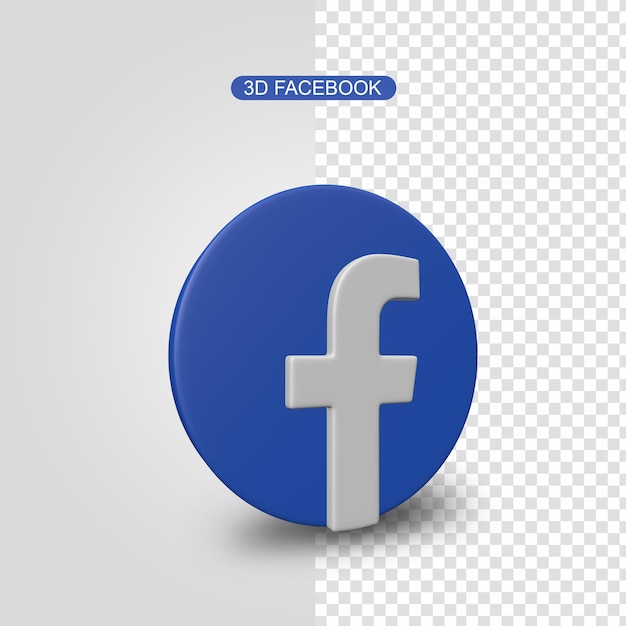 PSD facebook 3d 1