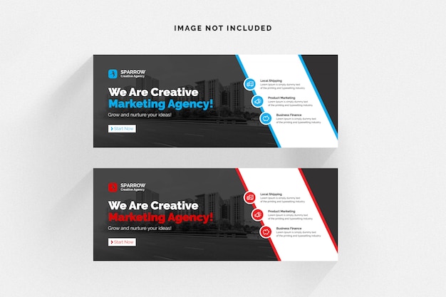 Facebook cover business template