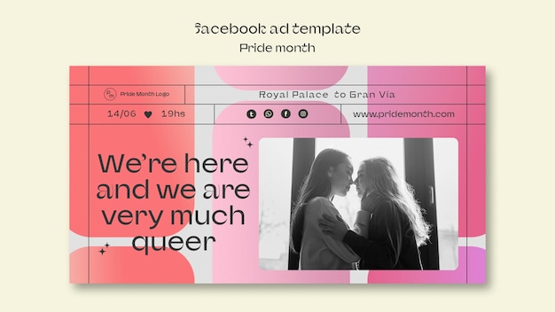 Facebook-mal for feiring av Pride-måneden