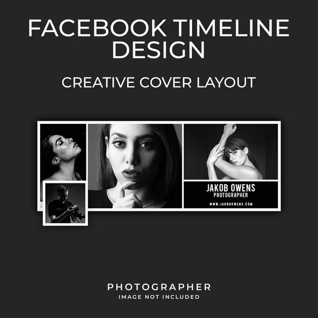 Дизайн обложки facebook график
