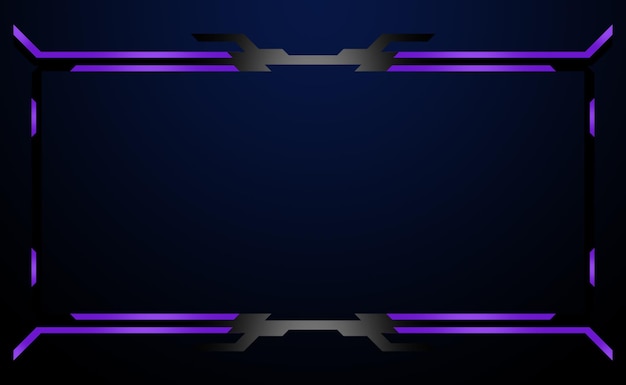 Facecam-overlay illustration til streamer