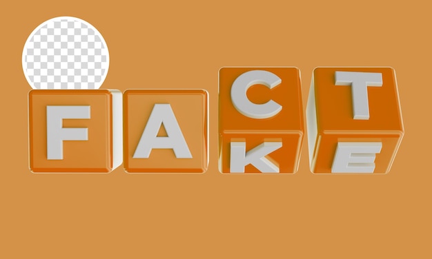 PSD fact and fake orange