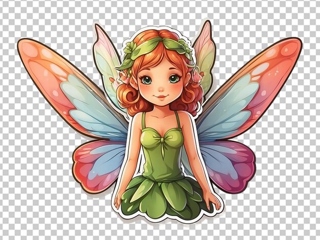 PSD fairy sticker