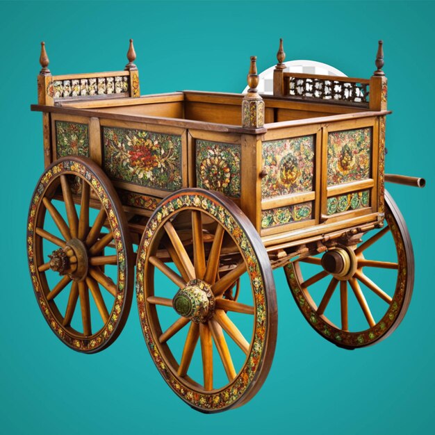 PSD fairy tale carriage