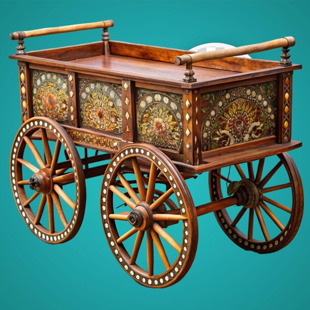 PSD fairy tale carriage