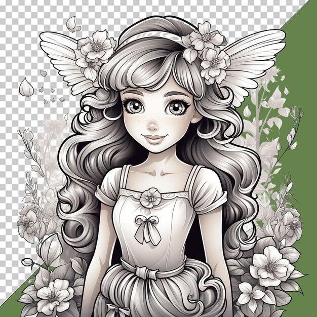 PSD fairytale png illustraties