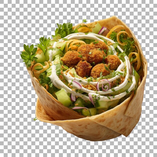 PSD falafel su sfondo trasparente