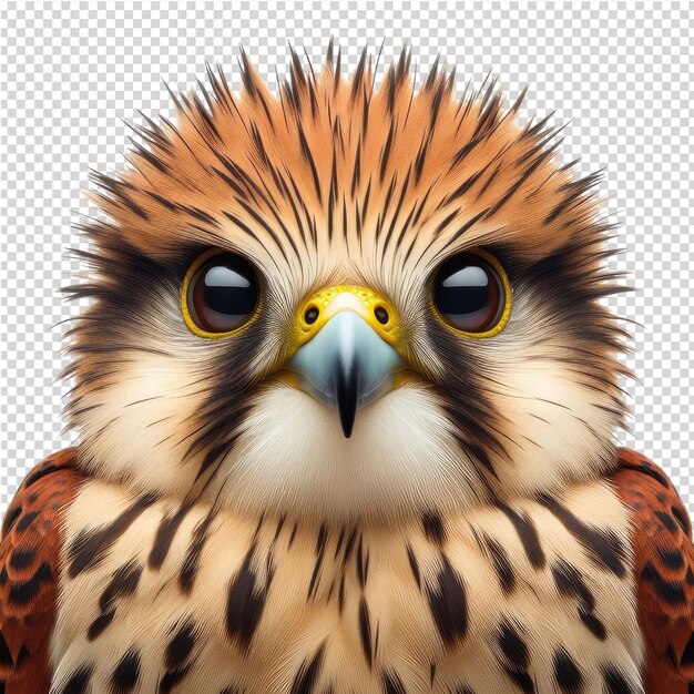 PSD falcon raptor bird