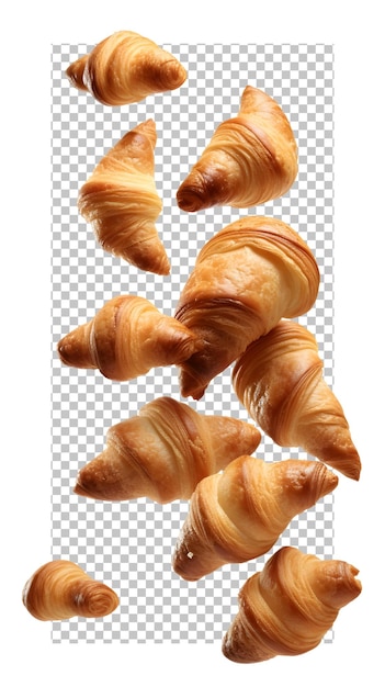 Croissant che cadono