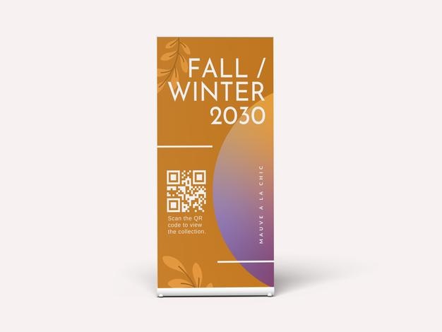 FallWinter 2030 Collection Banner for Fashion Promotion