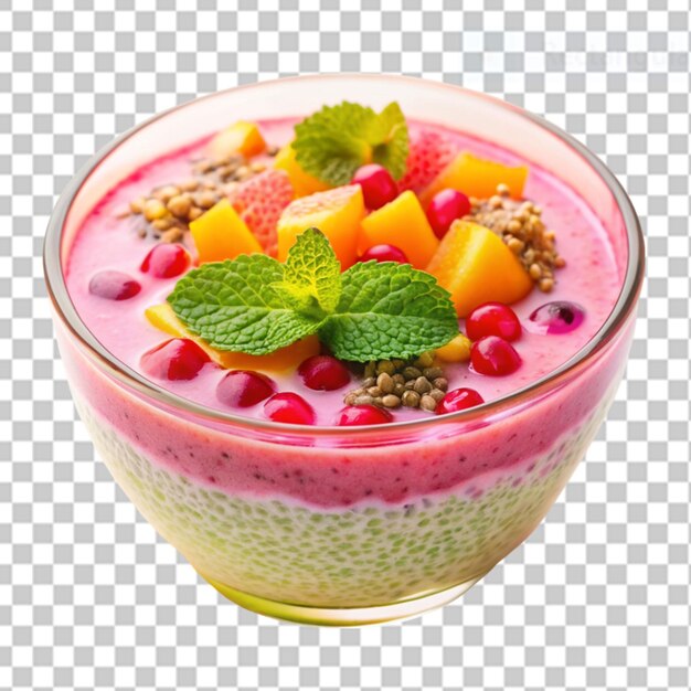 PSD falooda on transparent background