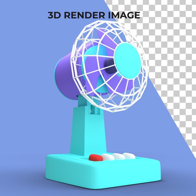 Illustrazione del design dell'icona del ventilatore