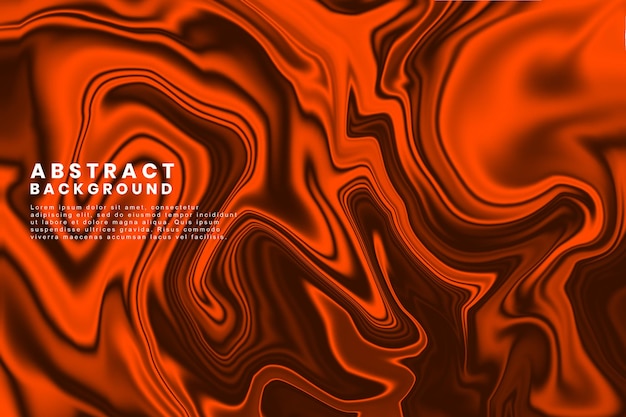 PSD fancy red background fluid abstract template