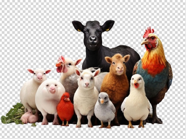 PSD farm animals png