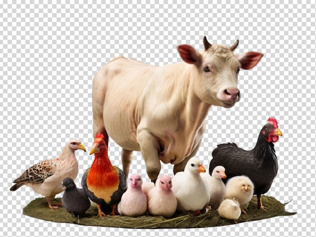 PSD farm animals png