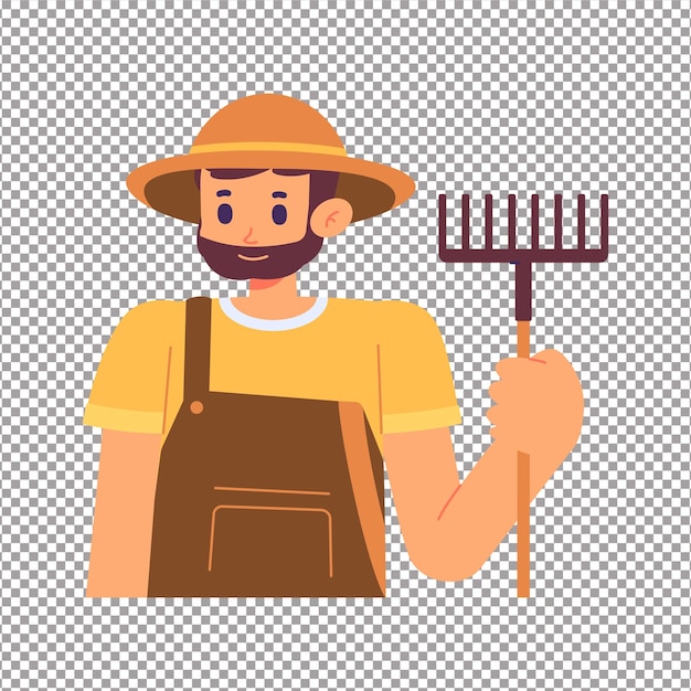 farmer illustration