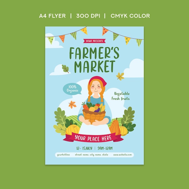 PSD farmer market flyer