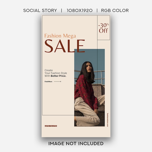 Fashion Elegant Promo Instagram Story