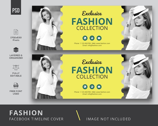 PSD fashion facebook covers