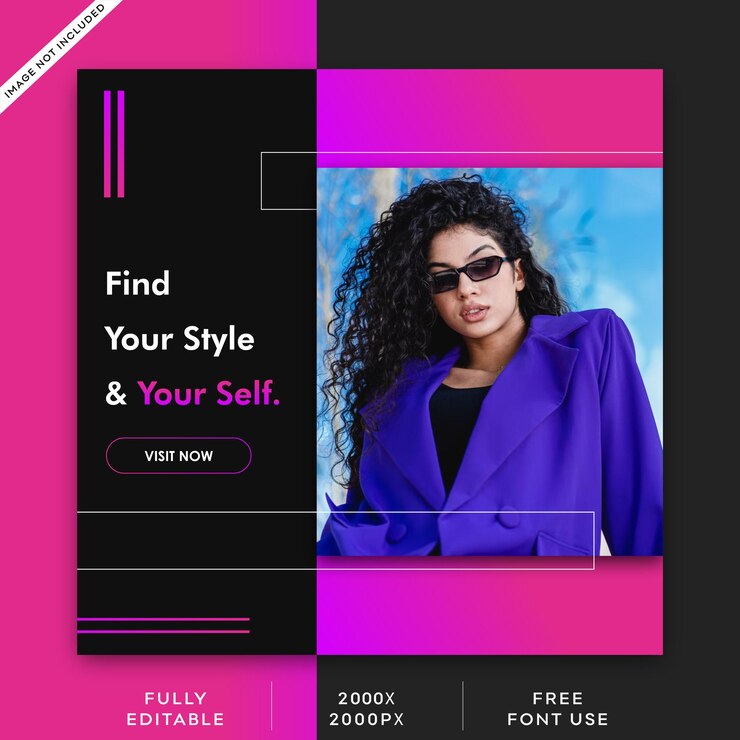 Fashion Instagram post template