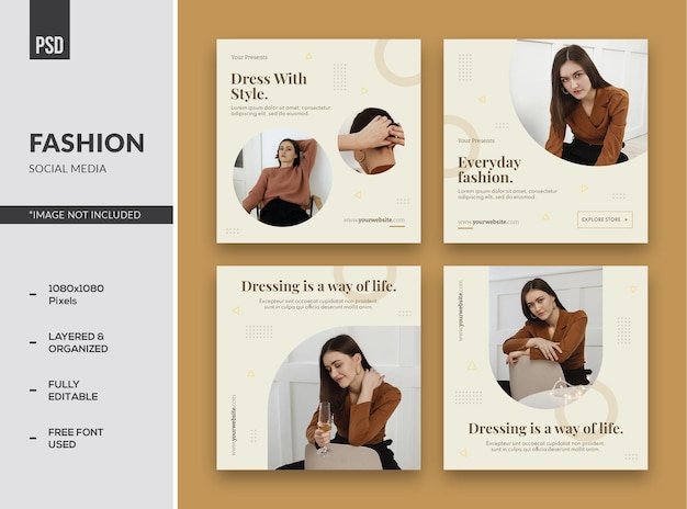 fashion instagram post