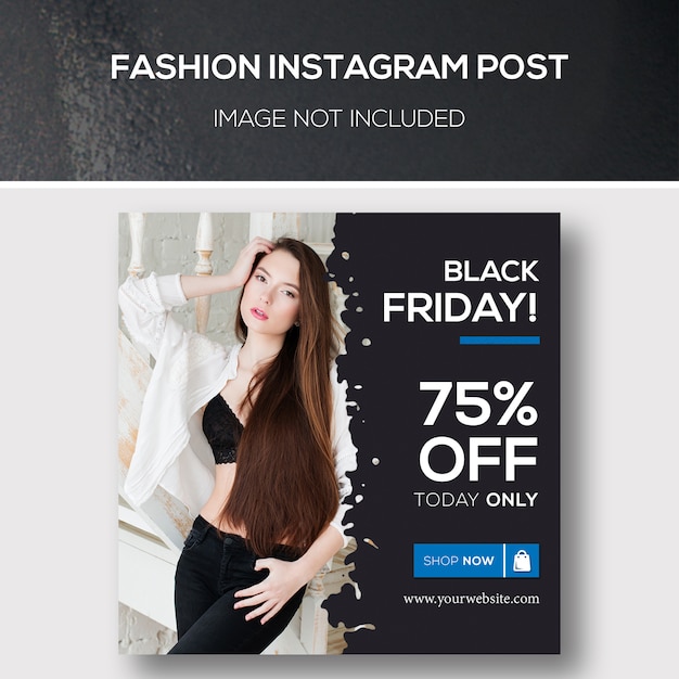 PSD fashion instagram post