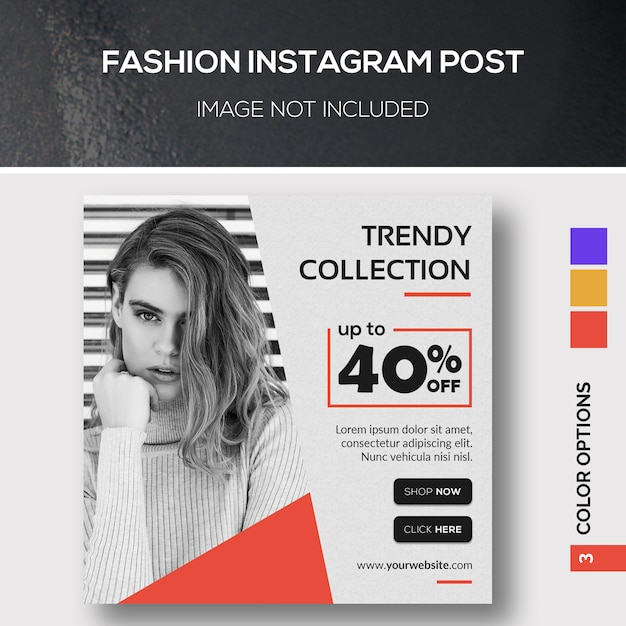 Fashion Instagram Post