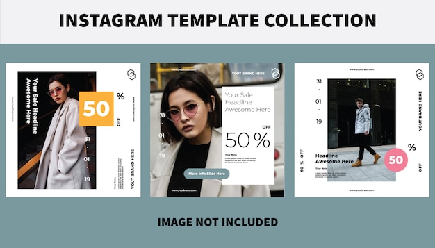 PSD promozione di moda instagram