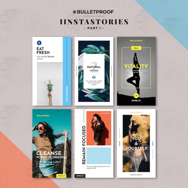 Fashion instagram stories template