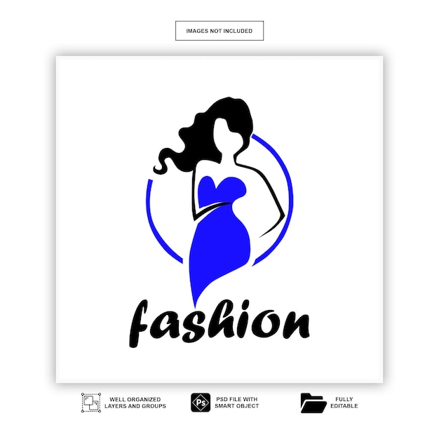 PSD fashion logo