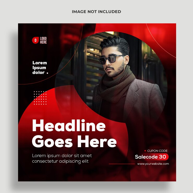 PSD fashion sale banner template