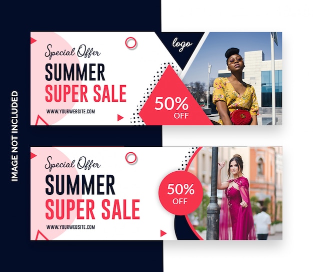 PSD fashion sale facebook covers