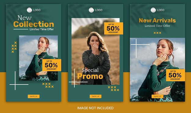 fashion sale instagram story template