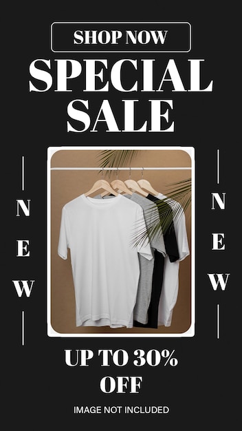 Fashion sale instagram story