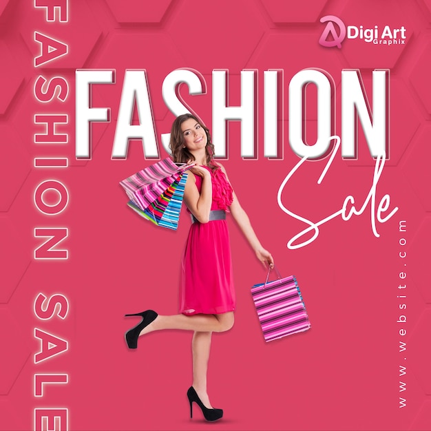 Fashion sale post design