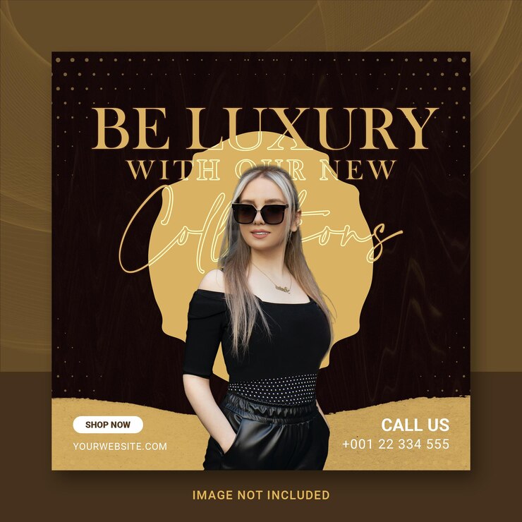 Fashion sales  stylish social media banner post template