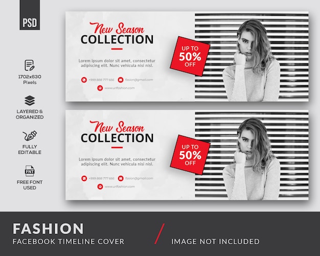 PSD fashion social media cover