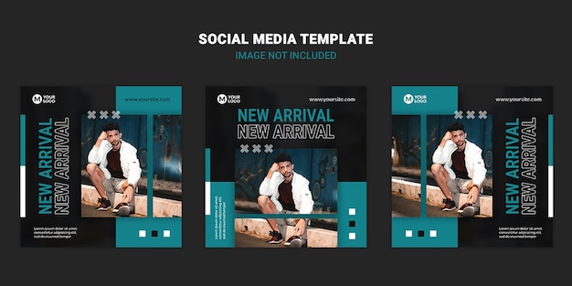 Fashion social media post template