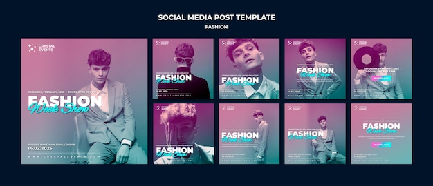 PSD fashion social media post