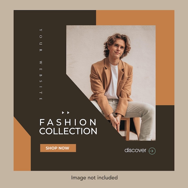 PSD fashion social media post